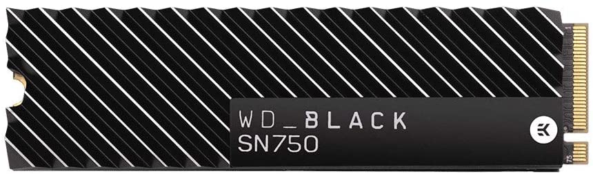 WD Black SN750 - Kühlkörper
