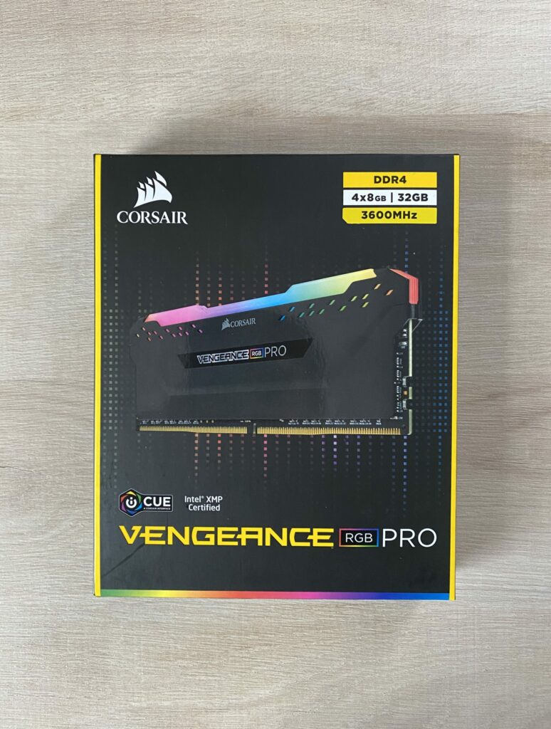 Vengeance RGB Pro Verpackung